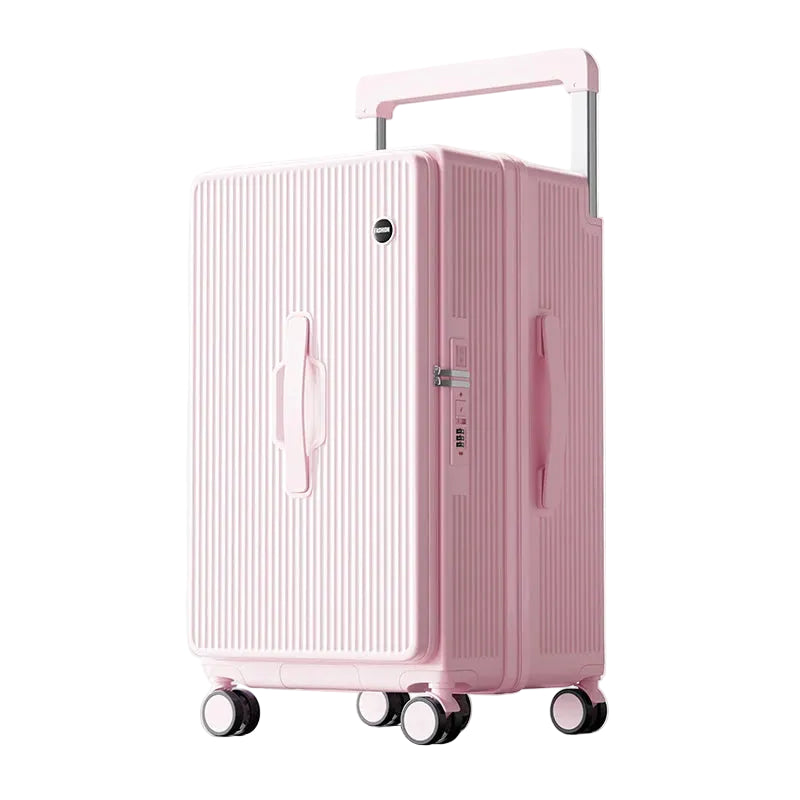 USB Charging Side Opening Suitcase