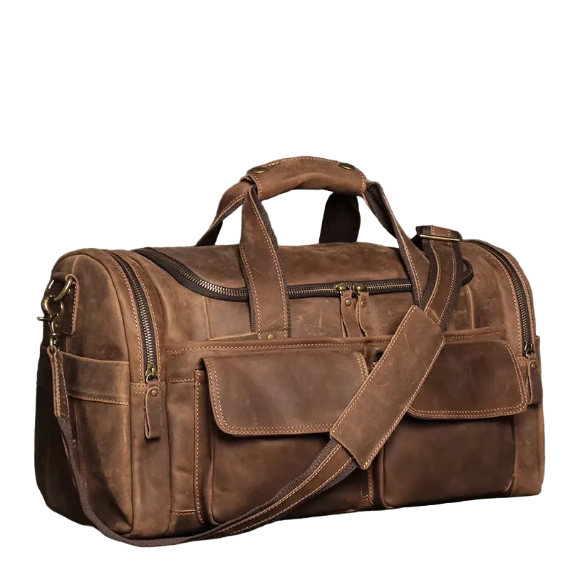 Leather Hand Luggage Bag