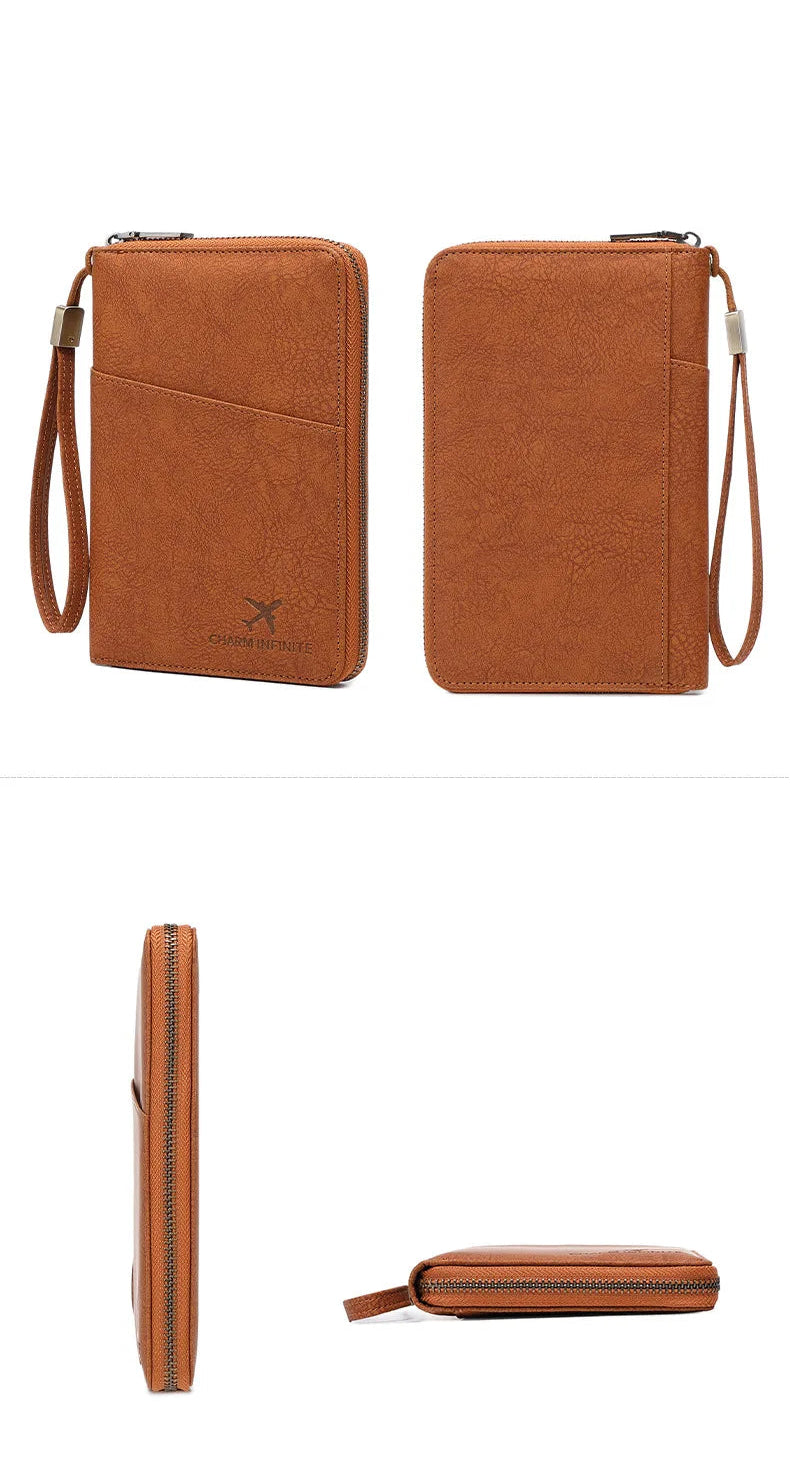 RFID Blocking Passport Wallet