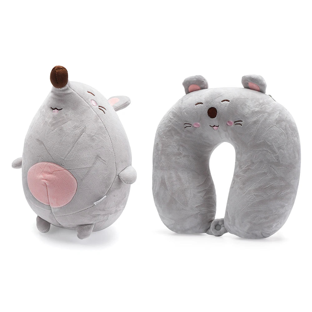 Children's Fluffy Animal Travel Pillows