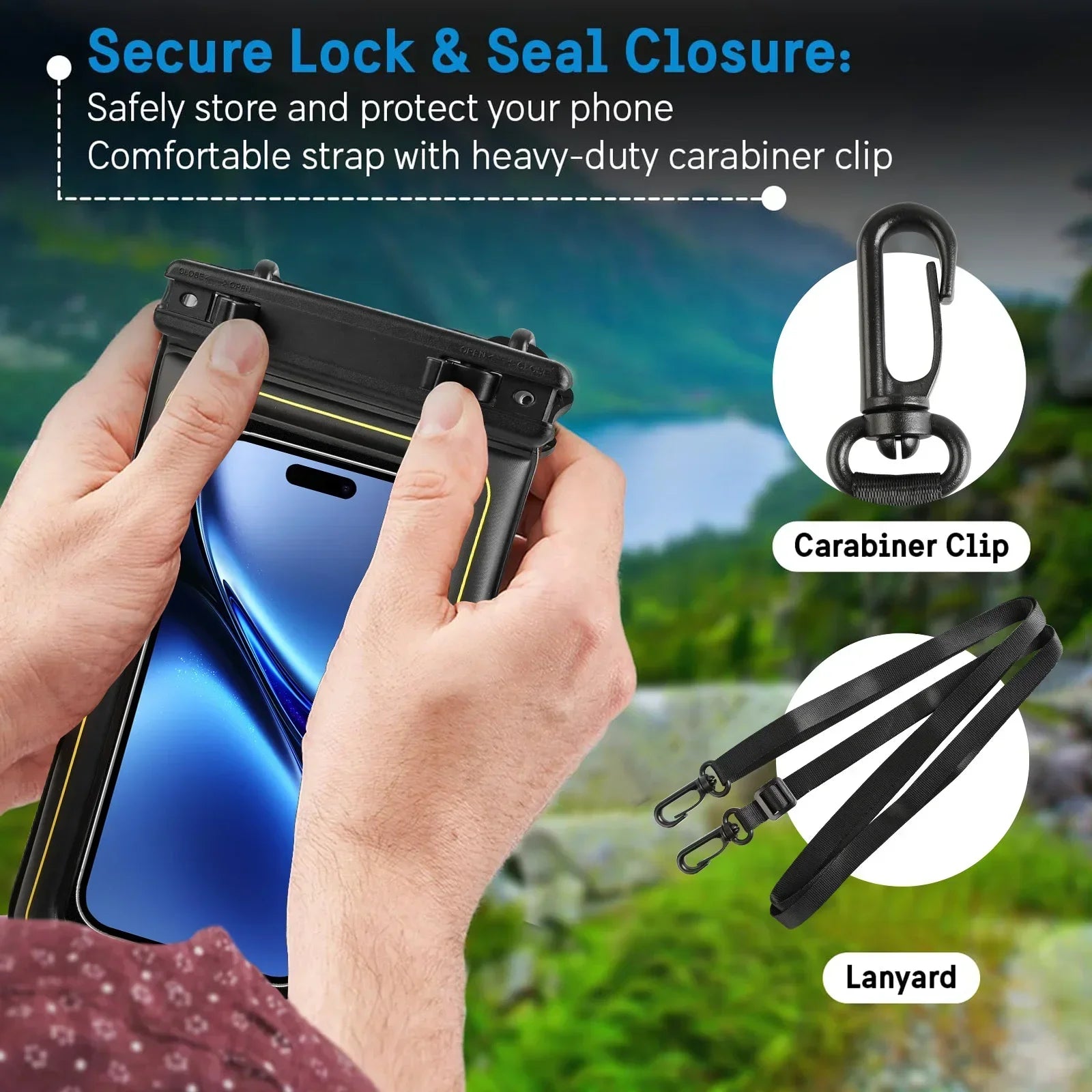 Waterproof Phone Swim Pouch