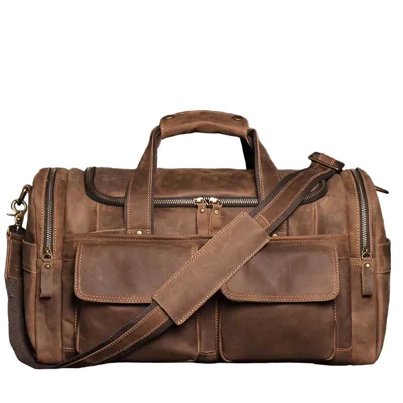 Leather Hand Luggage Bag