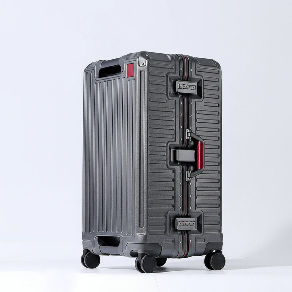 Aluminium Trolley Case With USB Charging Port