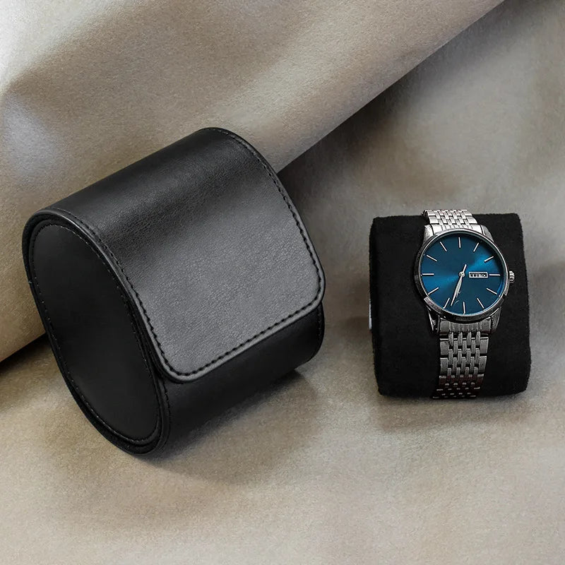 Leather Travel Watch Roll (single, double and triple)