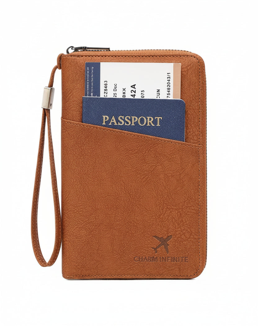RFID Blocking Passport Wallet