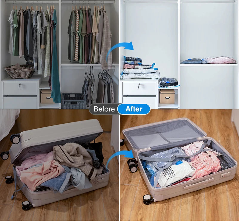 Cordless Electric pump and Vacuum Storage Bags