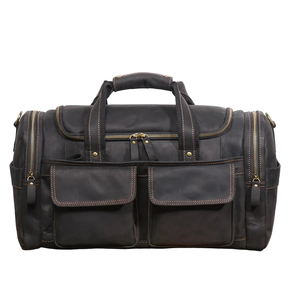 Leather Hand Luggage Bag