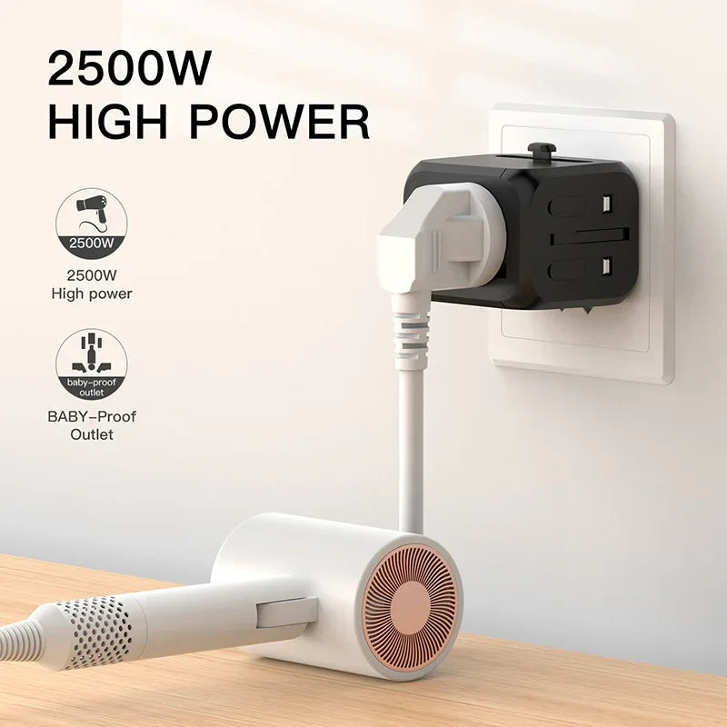 Universal Multi Socket Travel Adapter