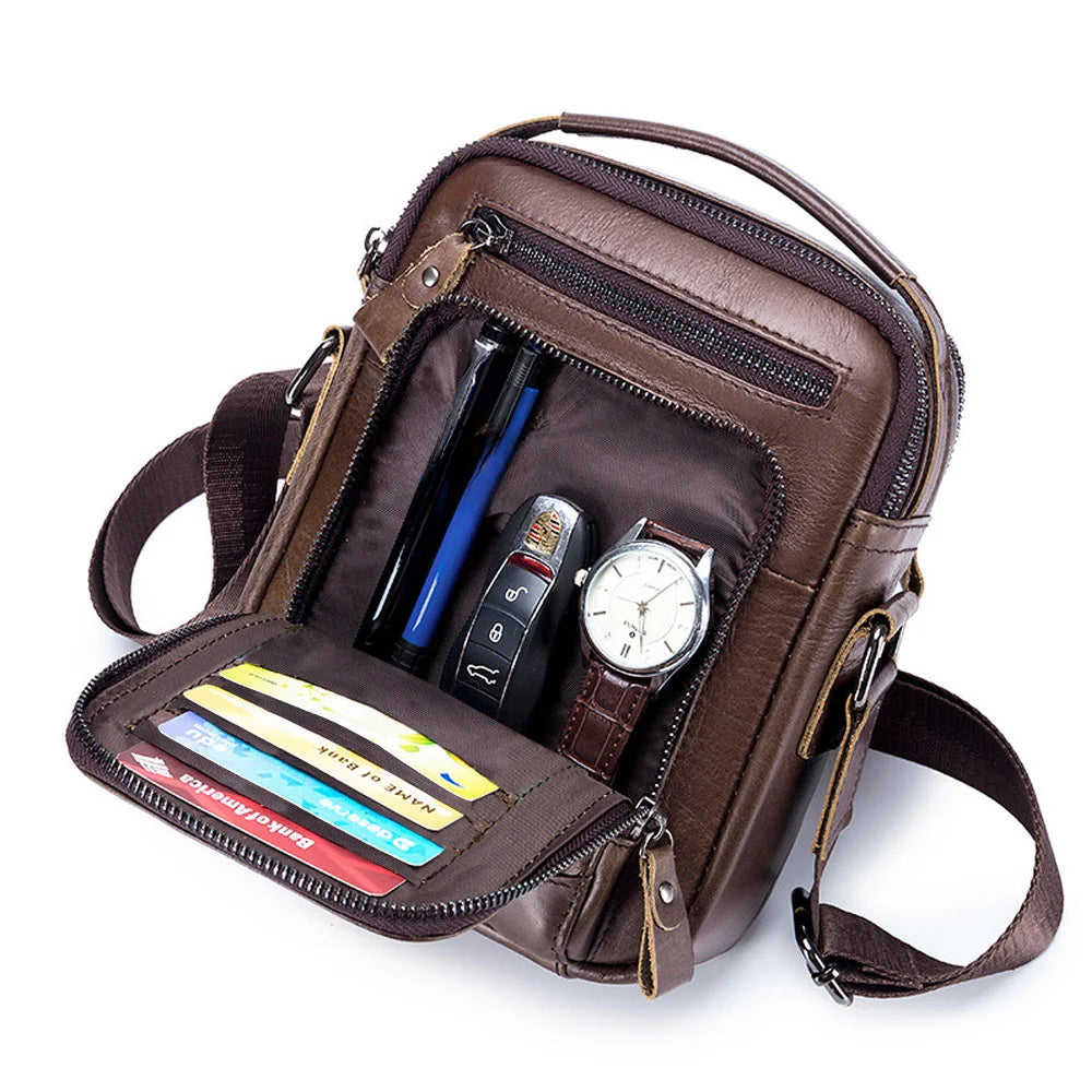 Genuine Leather Shoulder Bag