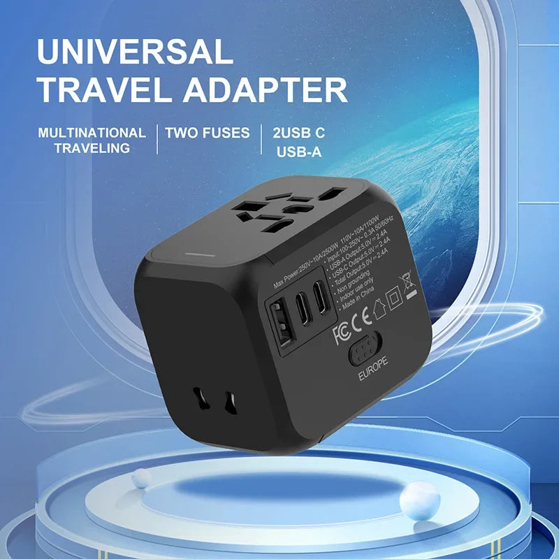 Universal Multi Socket Travel Adapter