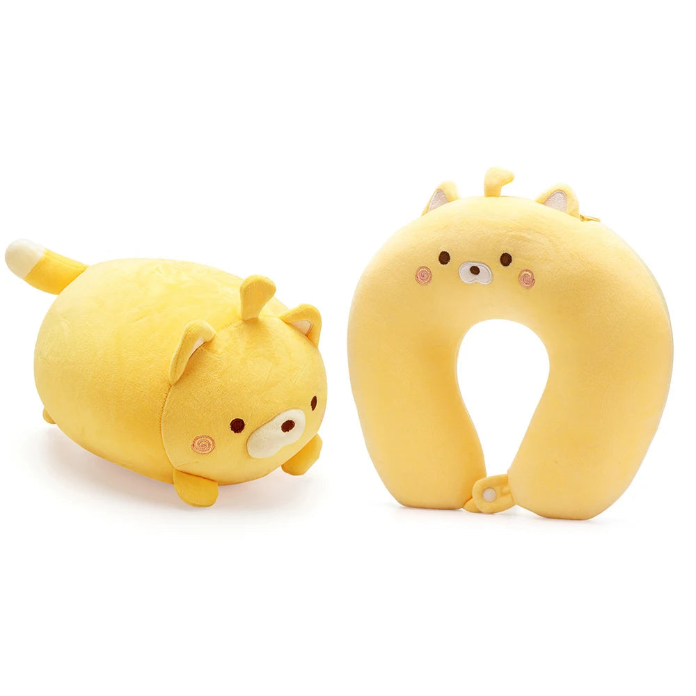 Children's Fluffy Animal Travel Pillows