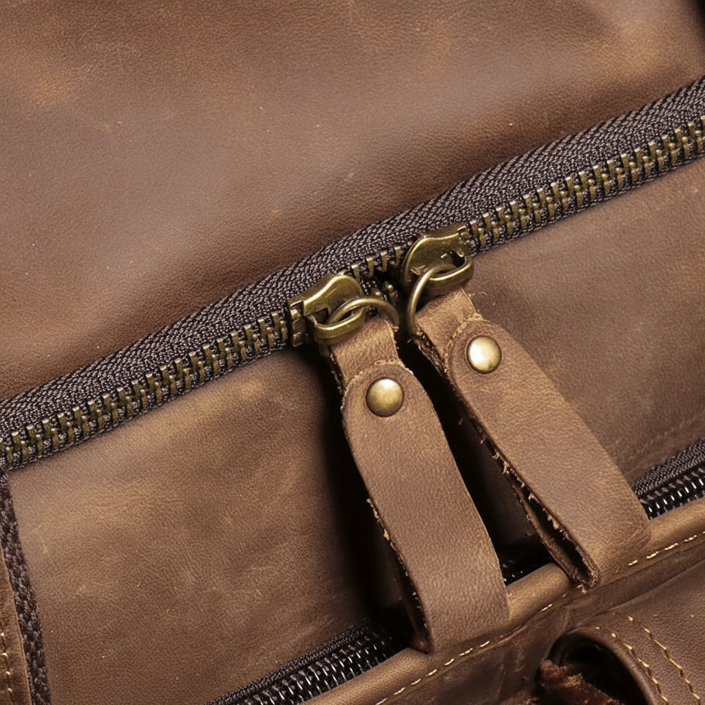 Leather Hand Luggage Bag