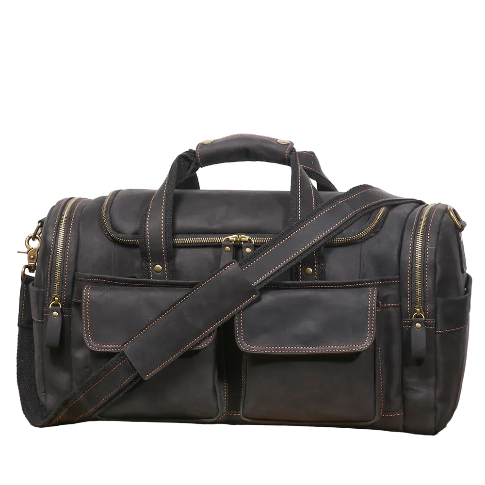 Leather Hand Luggage Bag