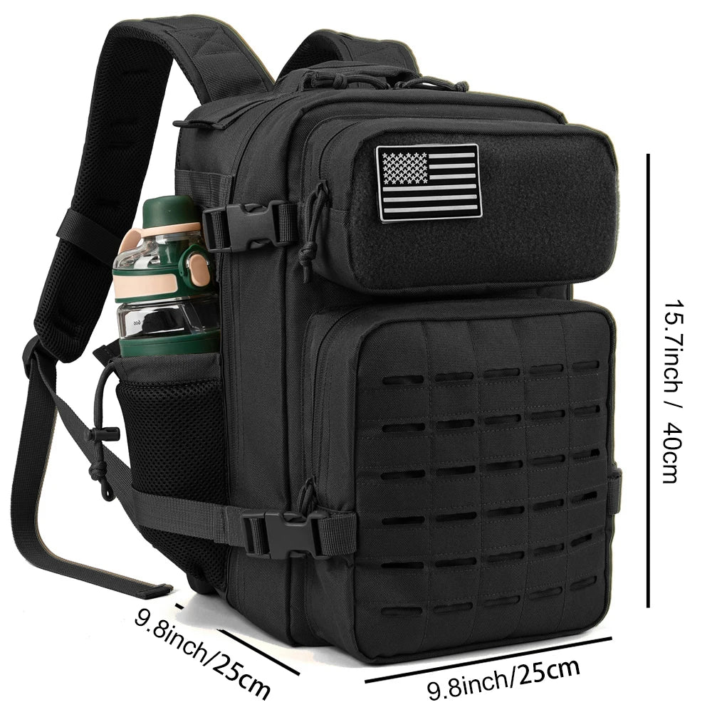 25L Tactical MOLLE Backpack
