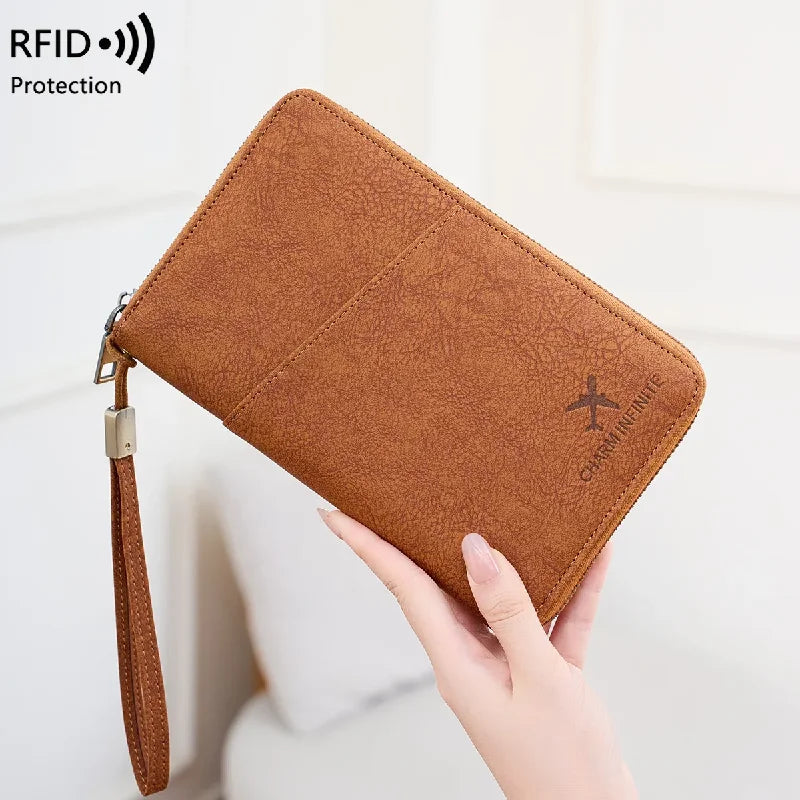RFID Blocking Passport Wallet