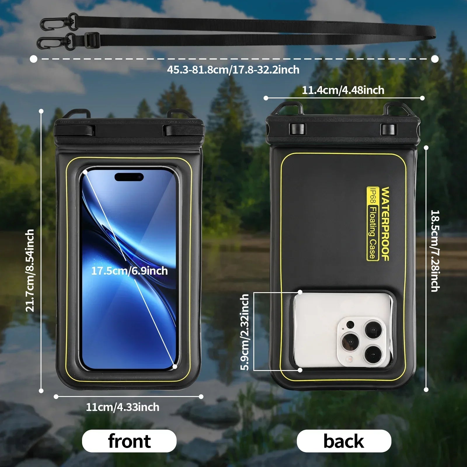 Waterproof Phone Swim Pouch