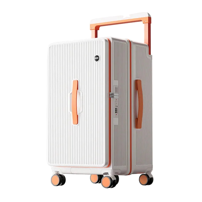 USB Charging Side Opening Suitcase