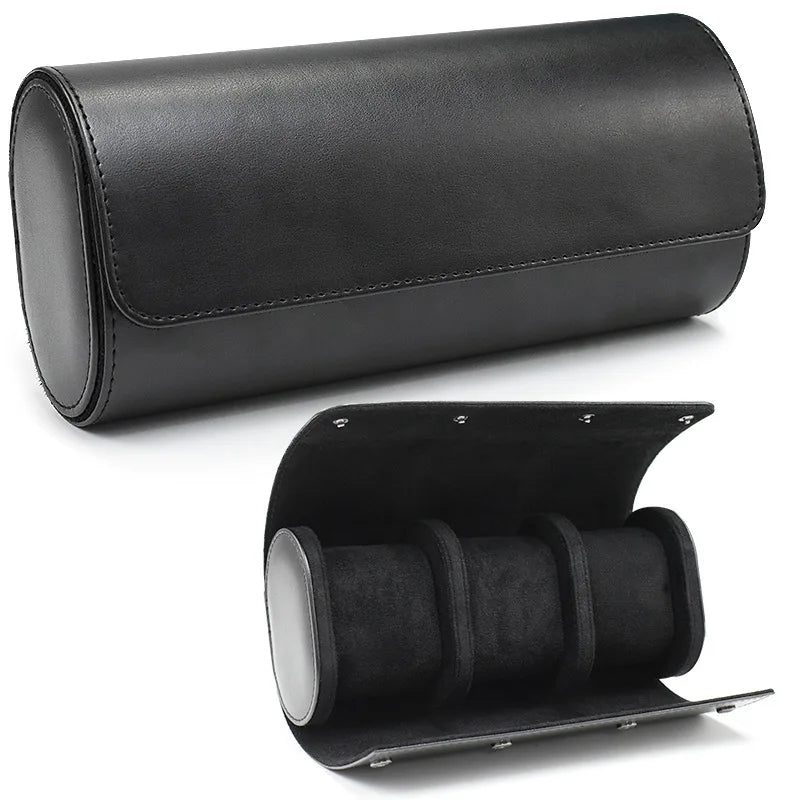 Leather Travel Watch Roll (single, double and triple)